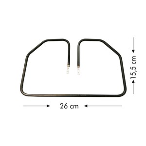 800W Tost Rezistansı Köşeli 110V